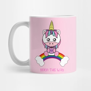 Born this way, lgbt pride Mug